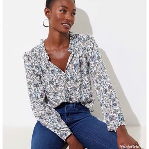 Floral Paisley Blouse